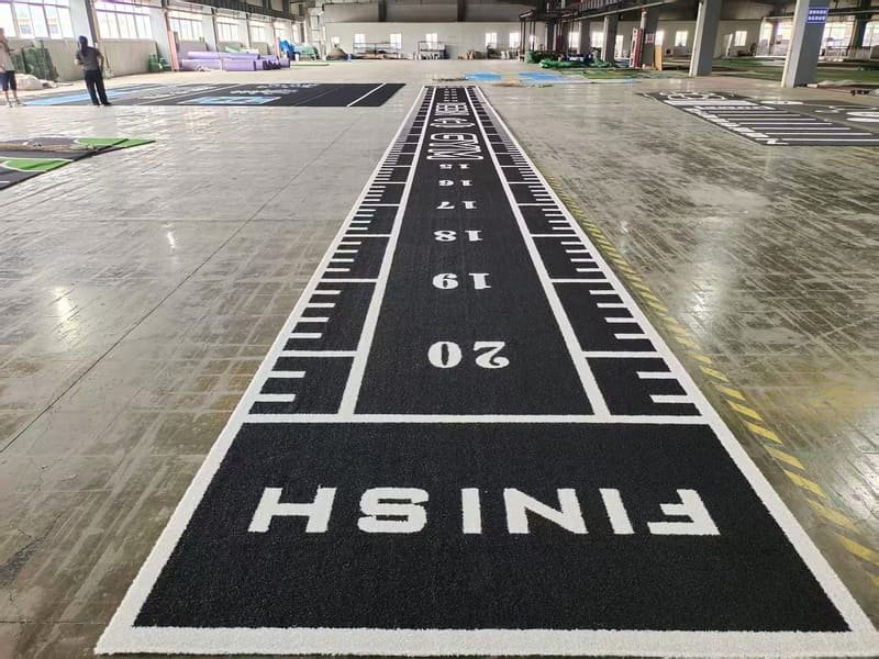 designing gym turf lanes for group functional fitness classes